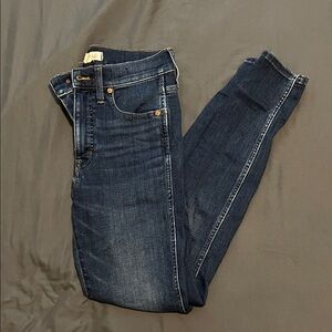 Madewell High Rise Jeans - Dark Blue 27T